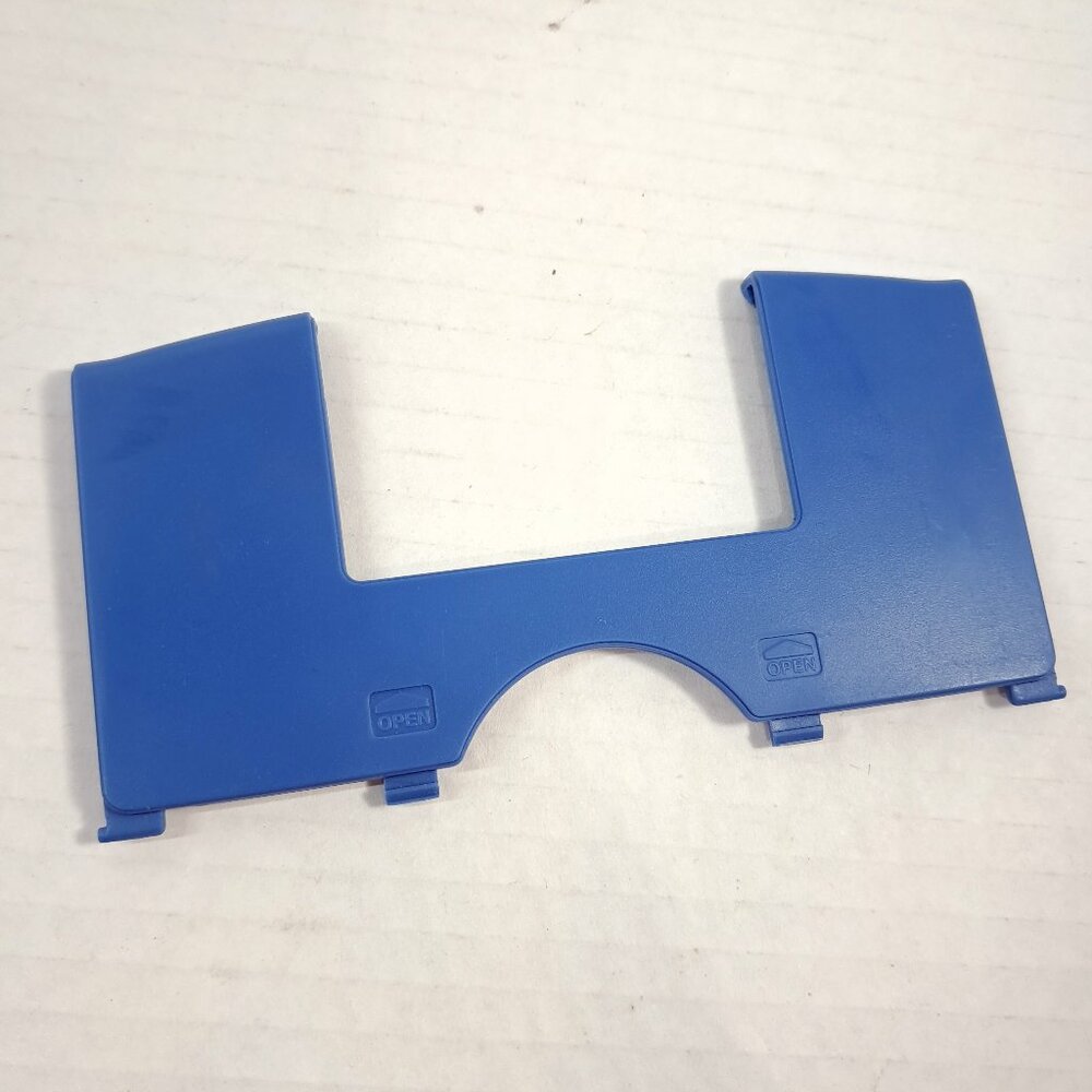Tiger electronics Jeopardy game battery cover back door‎ blue part 1985 ONLY